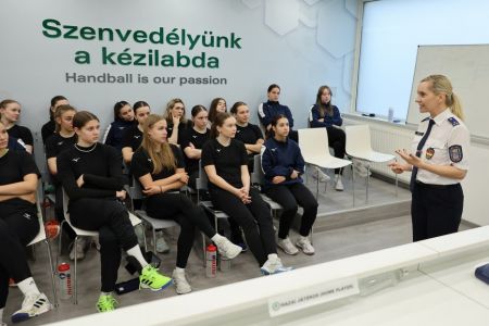Bűnmegelőzési előadássorozat utánpótlásunknak